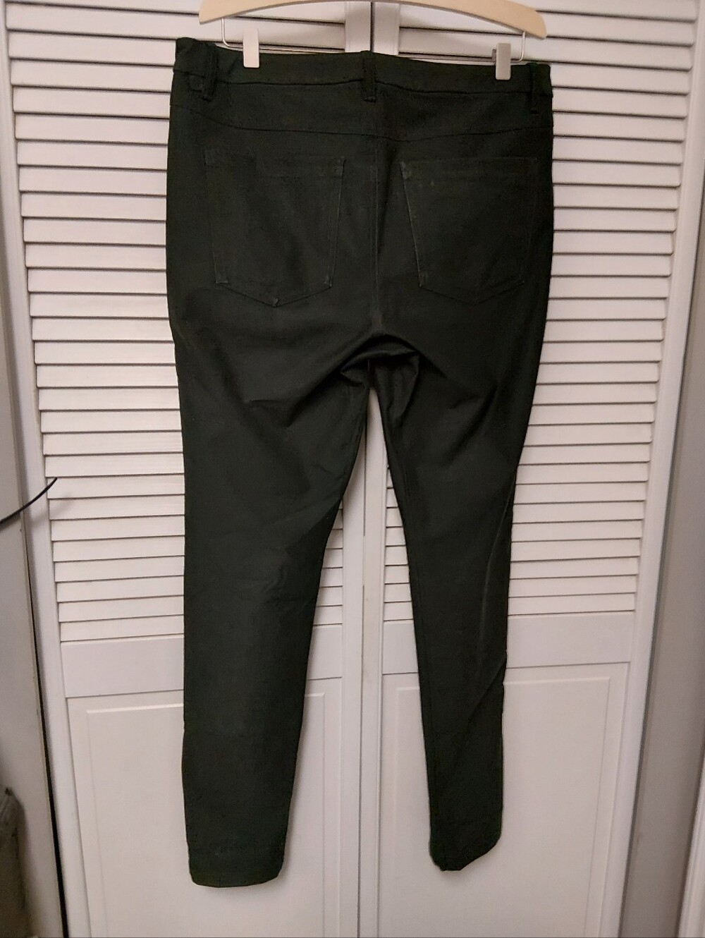 lululemon athletica Dark Green Cotton Performance Trousers - Picture 5 of 8